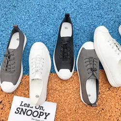 2019 Весна Мужская обувь черный белый обувь уличная классная мужская повседневная обувь мягкая удобная мужская обувь KA805
