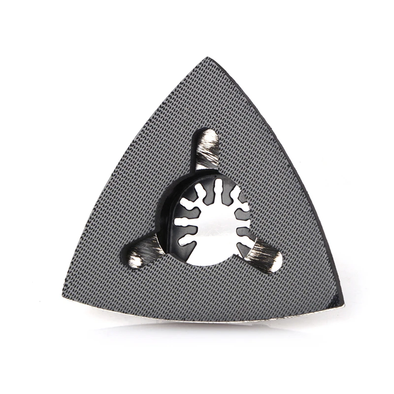 

Triangular Oscillating Tool Sanding Pad Quick Release Fits For Dremel Multi Tool 82mm