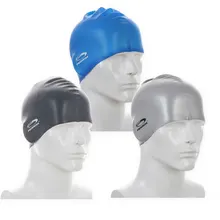 Эластичный водонепроницаемый Badmuts защита для ушей длинные волосы Спорт плавать бассейн шляпа плавать ming cap Свободный размер для мужчин и женщин взрослых