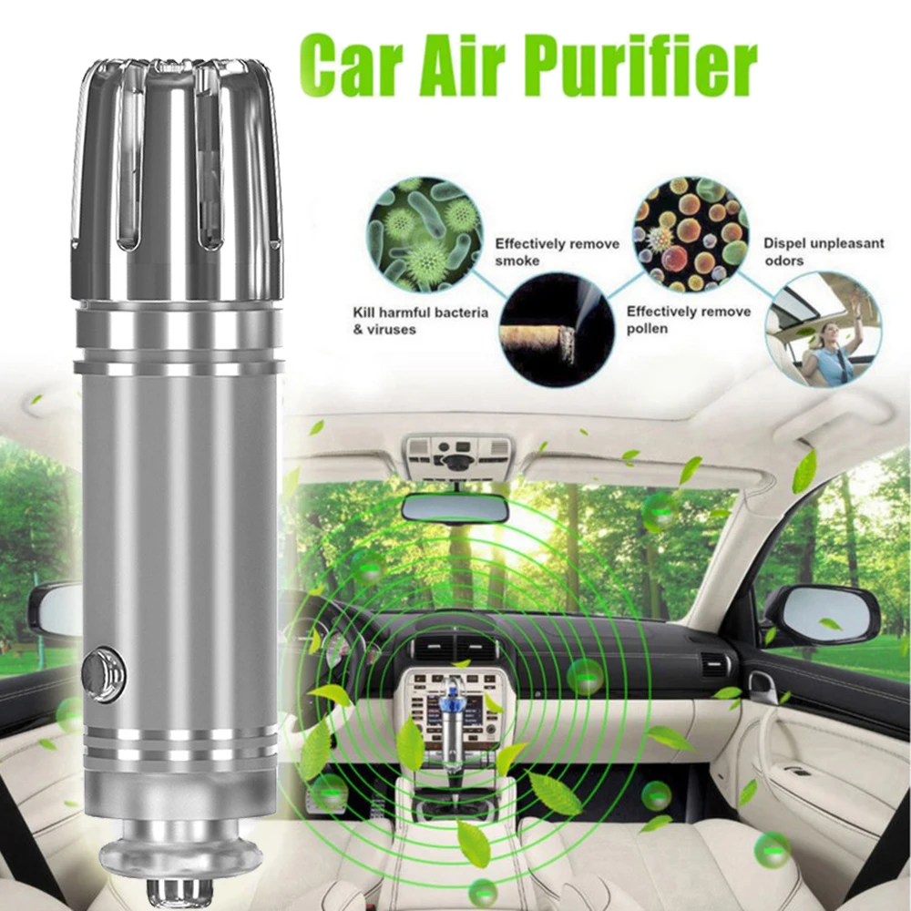 Мини ионный очиститель воздуха Освежитель Авто Свежий воздух анион ионный очиститель воздуха Озон Lonizer очиститель скорость очистки