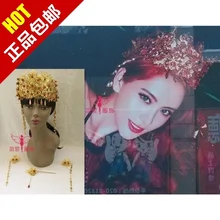 Costume coronet the wedding coronet hanfu hair accessory tang suit cos hair accessory