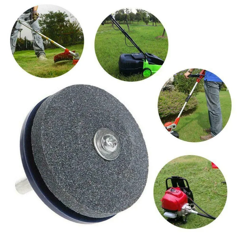 Cutting Dies Universal Lawnmower Faster Blade Sharpener Grinding Garden Tools Rotary Drill