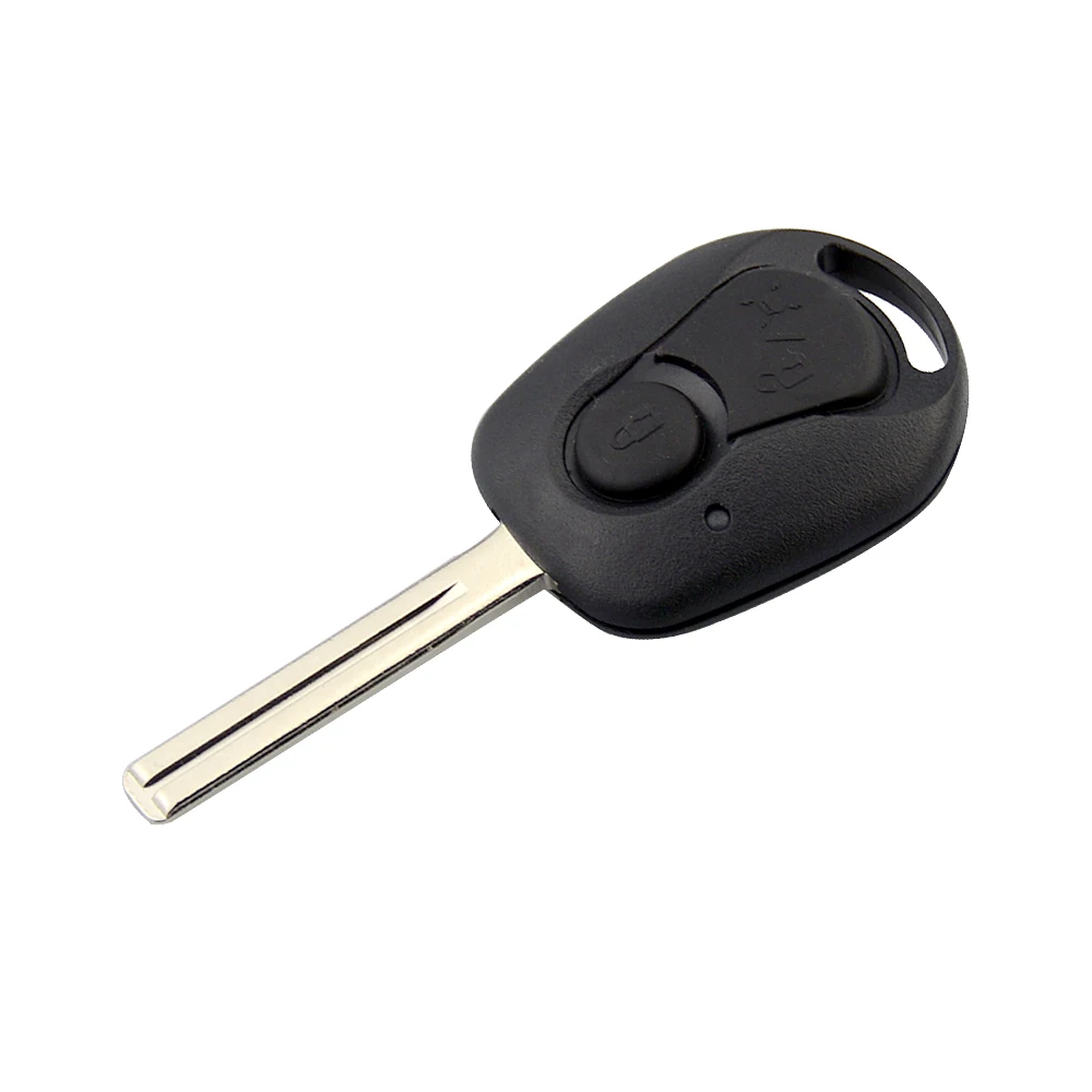 OkeyTech для Ssangyong ключ оболочки 2 кнопки невырезанный пустой клинок чехол для дистанционного ключа автомобиля чехол Замена Fob Для Ssangyong Actyon Kyron