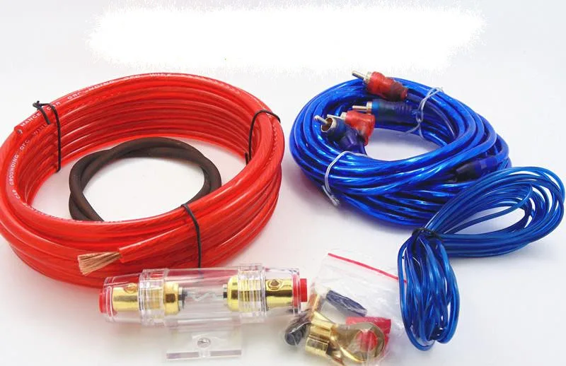 Лидер продаж держатель провода кабель комплект 1500 Вт 8GA автомобильный аудио сабвуфер усилитель провода предохранитель