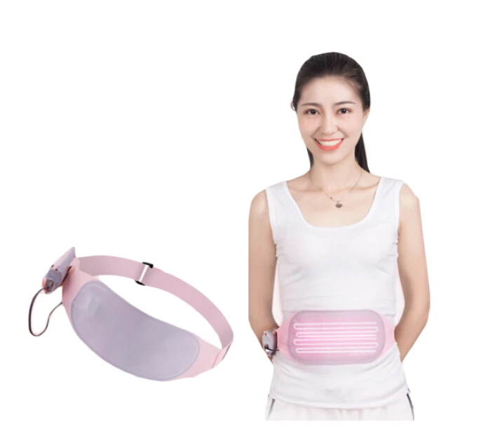

Pelvifine Ultra-thin portable Electronic infrared heating Physiotherapy belt ease women menstrual Warm waist support belt