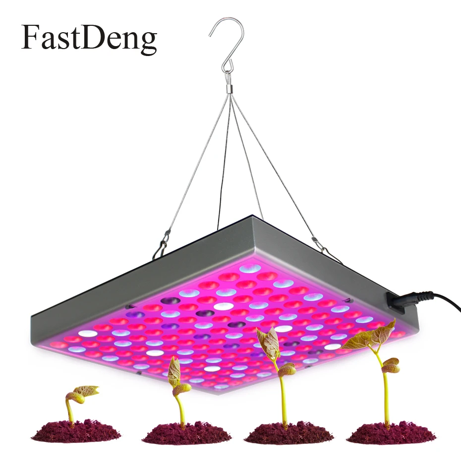 

Led Grow Light 45W Panel Uv Ir Red Blue Led Plant Grow Light Lamps Grow Led Full Spectrum Ac85-265V 144Leds Uv Lamp For Plants
