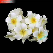 20 светодиодов праздник света светодиодные Строка яйцо Плюмерия цветок теплый белый Батарея работает Рождественская Гирлянда новогодняя Фея Украшение да