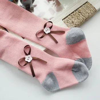 

High quality brand children baby tights for girl Cotton newborn baby stockings infant pantyhose 4 color