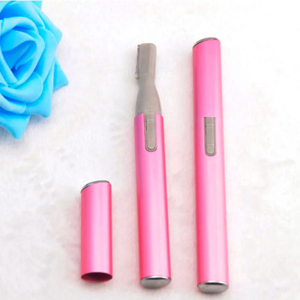 

New 1PC Mini Portable Electric Eyebrow Trimmer Hair Remover Body Shaver Blade Razor Face Bikini Armpit Epilator for Women Ladies