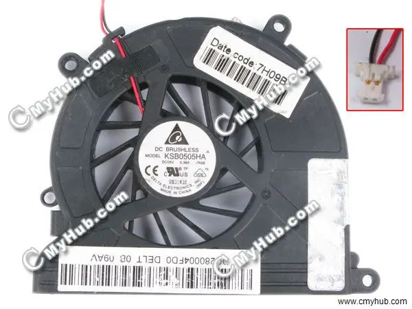 Для HP Compaq CQ40 CQ41 CQ45 CQ40-606AU KSB0505HA 486844-001 DC280004FD0 охлаждающий вентилятор | Компьютеры и