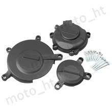 Engine Stator Cover Crankcase Set For Suzuki K6 K7 K8 K9 K11 GSXR 600 750 2006 2007 2008 2009 2010 2011 2012 2013 2014 2015 3PCS