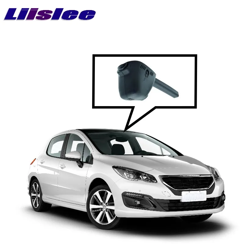 Автомобильный видеорегистратор LiisLee с Wi Fi для Peugeot 308 T9 2013 ~ 2017|driving video recorder|video