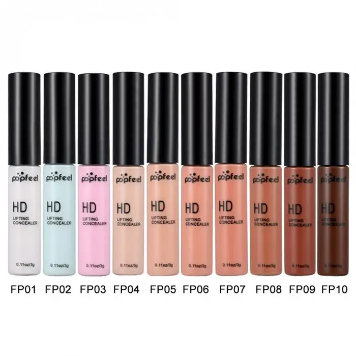 Makeup Concealer Cream Contour Brightener Facial Foundation Palette Concealers Highlighter Cosmetic JIU55