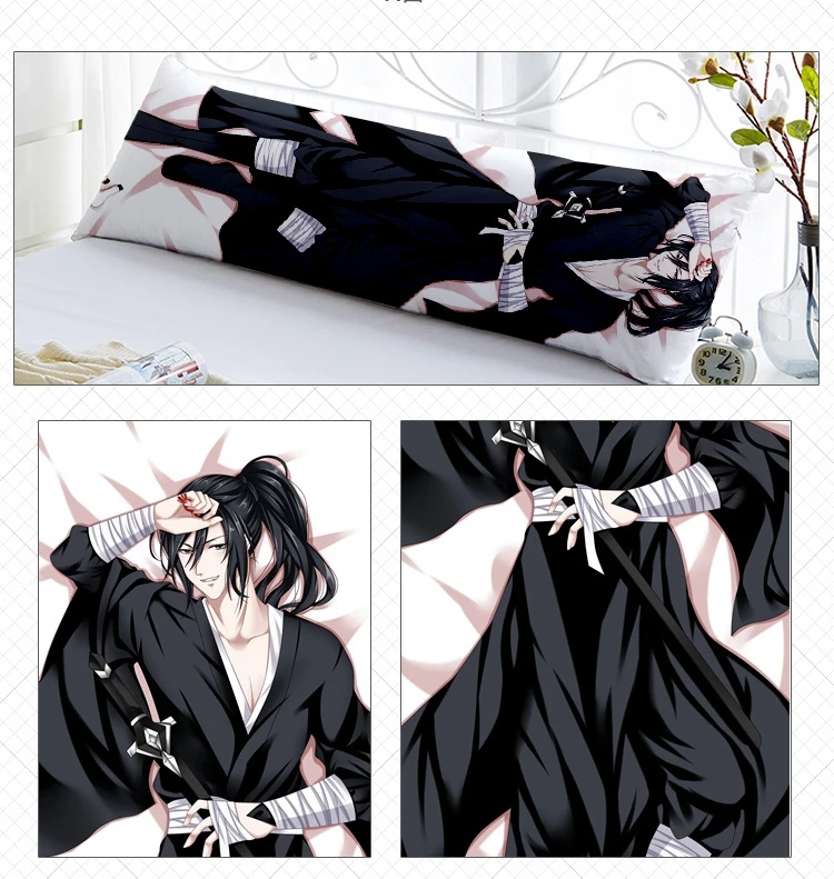 Аниме JK Grandmaster of Demonic Cultivation Dakimakura Чехол на подушку для тела китайский Wei Wuxian men Mo Dao Zu Shi Hug Чехол на подушку