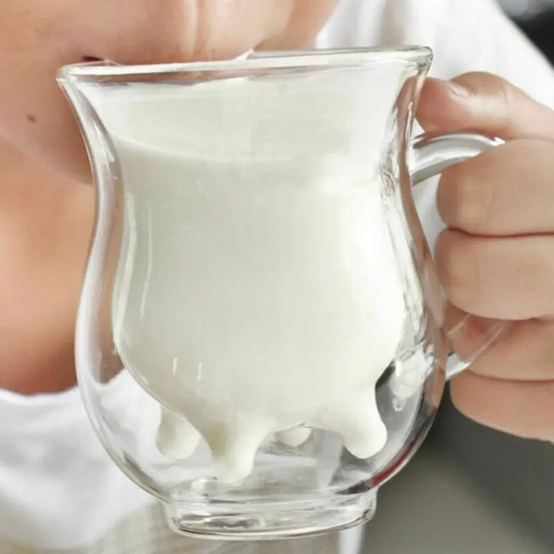 

Glass Cup Coffee Cups Tea Set Mugs Beer Drink Office Mug Transparent Milk Drinkware Drophipping 2019 for Businessmen