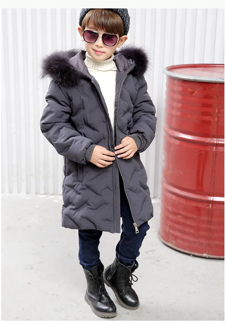 fur hooded long children's winter jackets for boys white duck down coats kids outerwear boys winter teenage boys winter coats  2 3 4 5 6 7 8 9 10 11 12 13 14 15 years little big boy clothes winter jacket warn coats boys winter clothes (9)
