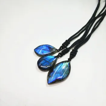 

Natural moonlight Stone Pendant Labradorite pendant Pendant spectrolite moon stone crystal stone