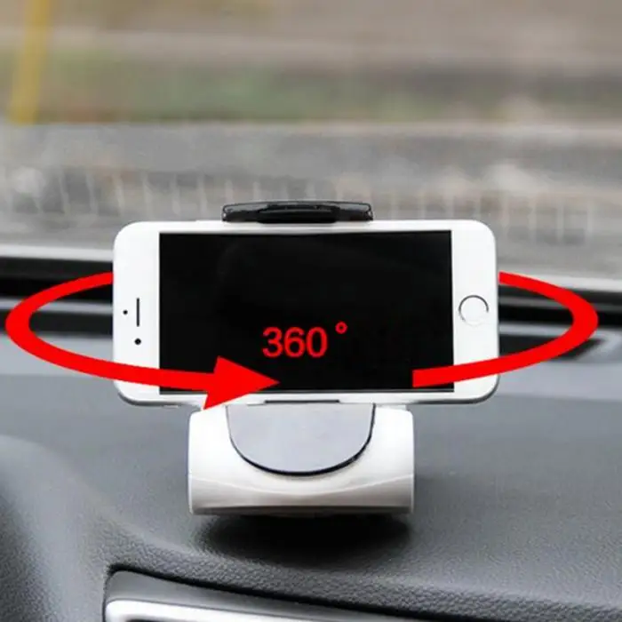 Универсальный автомобильный держатель для телефона с вращением на 360 градусов, крепление на лобовое стекло для мобильного телефона iPhone 7 6s/6 samsung NR