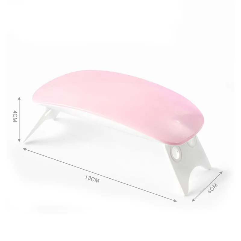 Portable 6W Nail Dryer LED UV Lamp Micro USB Gel Varnish Curing Machine For Home Use Art Tools Lamps | Красота и здоровье