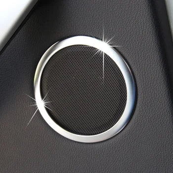 

Silver Trim Speaker Professional For BMW 3 Series F30 F31 F34 ABS 4pcs Car Fits
