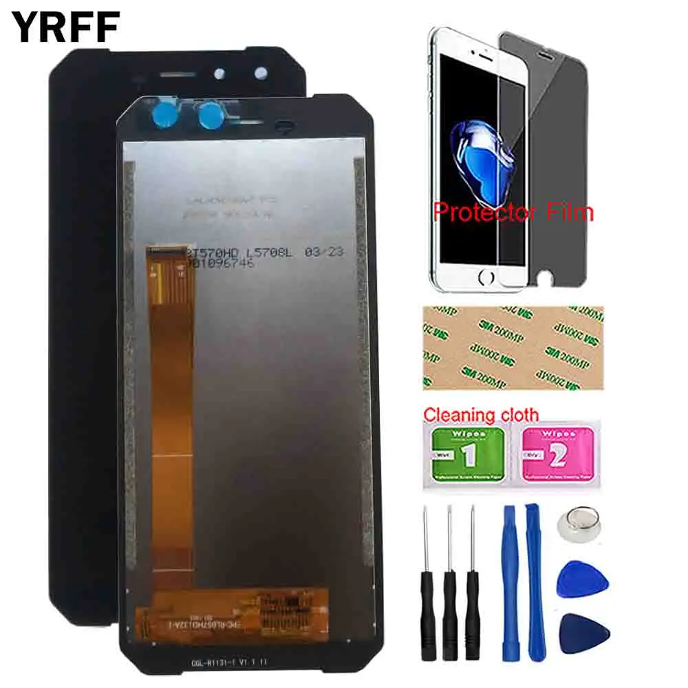 Мобильный ЖК дисплей YRFF для Leagoo Xrover C сенсорный экран переднее стекло датчик