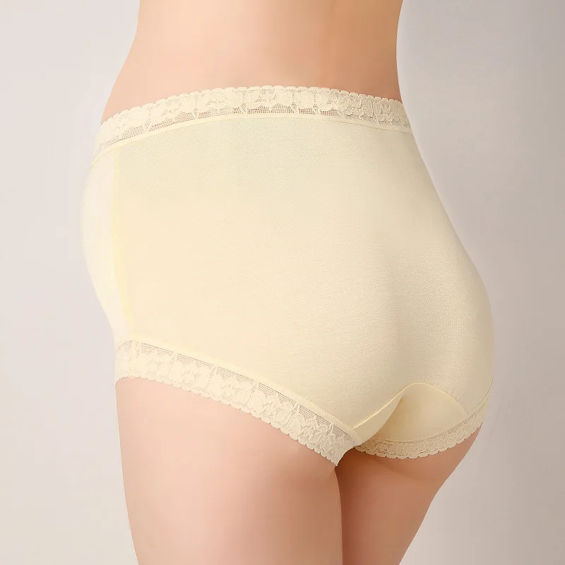 Grrcosy 3 шт. модал кружево Высокая талия женские трусики для будущих мам