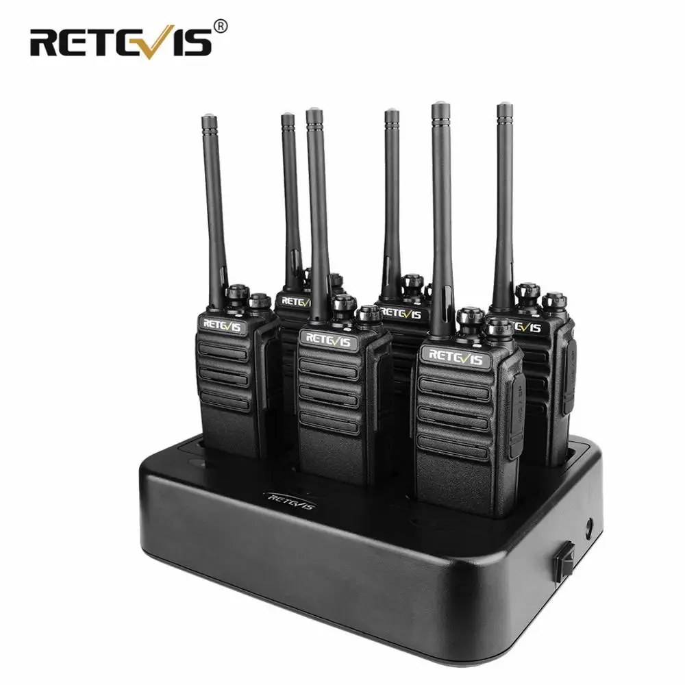 6 Pz Retevis Rt24 H777S Walkie Talkie Pmr 446 Radio Portatile Vox Palmare Radio Bidirezionale Ricetrasmettitore Radio Comunicazione Per Hotel