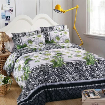 

3D Beautiful flowers Bedding Set Digital printing Duvet Cover Set Pillowcases Twin Full Queen Super king Size Customizable