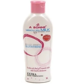 

New Miracle Spa Milk UV Whitening Body Lotion Nano White Glutathione 200 ml Free Shipping