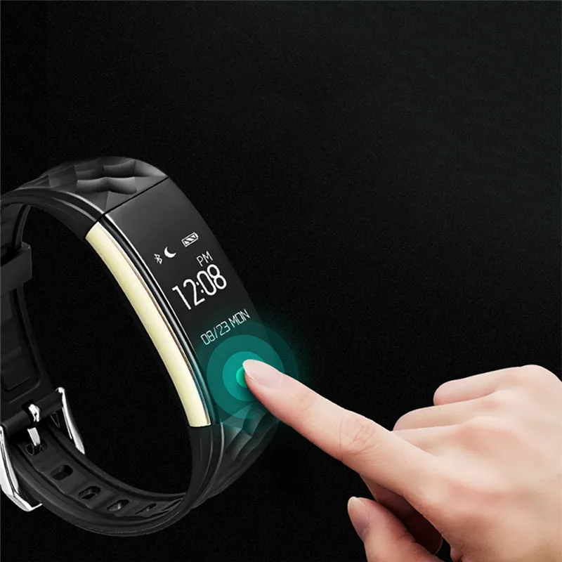 Gps Сенсорный экран Bluetooth Smart Браслет Фитнес монитор спортивные часы для Для мужчин