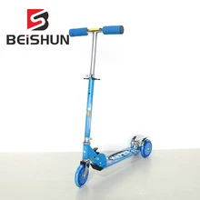 Складной Детский самокат, регулируемый трехколесный самокат, мультяшный детский скутер