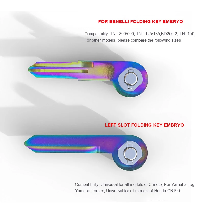 Seineca CNC алюминиевый чехол для ключей от мотоцикла скутер ключ крышка для Бенелли Yamaha(содержит ключ эмбрион Варианты покупки