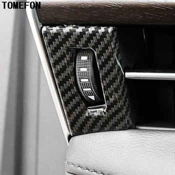 

TOMEFON For Toyota Avalon XX50 2019 Air Condition AC Outlet Adjust Button Cover Trim Interior Accessories ABS Carbon Fiber