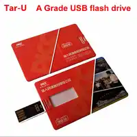 100Pcs 64GB card usb flash drive wholesales bank card 64gb pen drive logo printing memory card