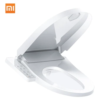 

Xiaomi Smartmi Smart Toilet Seat Lid Cover Water Heated Filter Electronic Heated Bidet Spray Closestool With Led Night Light