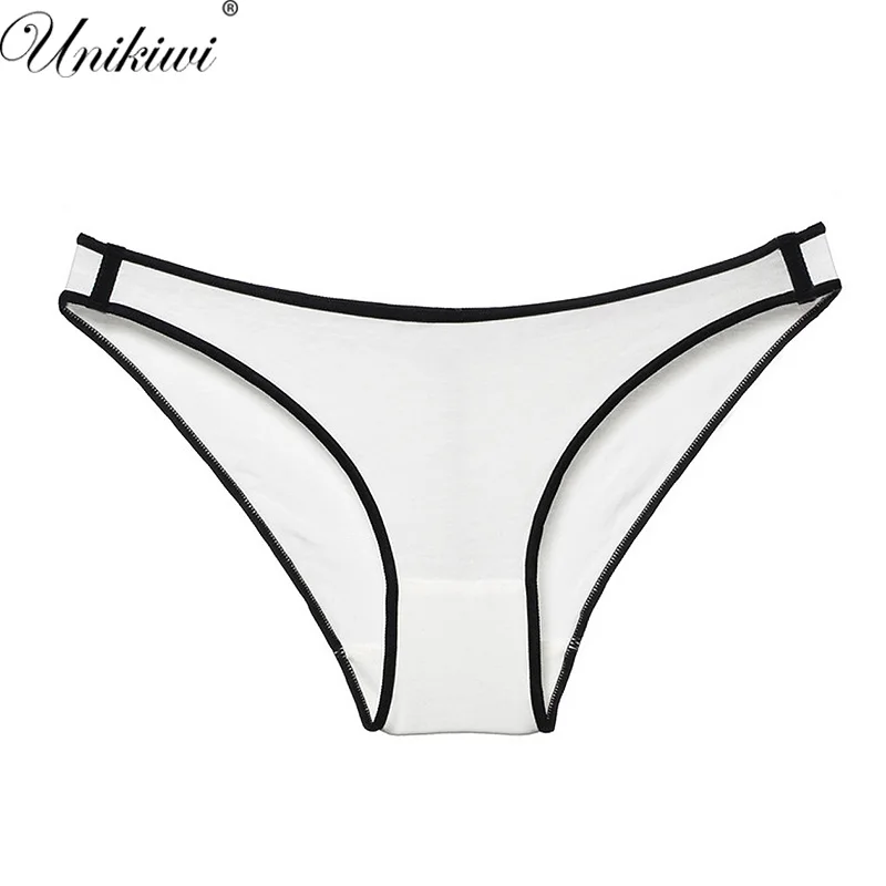 

UNIKIWI Sexy Women's Underwear Cotton Low Rise Sports Panties Briefs.Ladies Girl's Thong.Mujer bragas Knickers.6 Colors