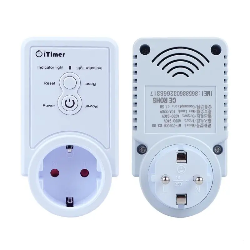 ЕС Plug GSM умная розетка SMS команды Управление sim карты включить/Off электроники