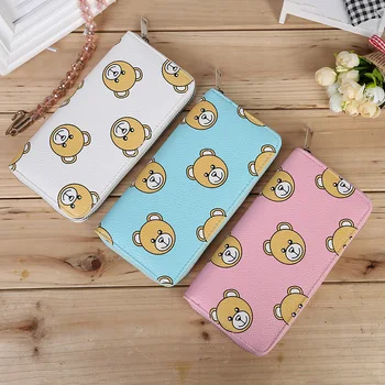 

New ladies long wallets, cute cartoon girls, banquets, carry bags, multi-function wallets