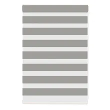 Высококачественная Пылезащитная шторка для окон, рулонная шторка Зебра, жалюзи нестандартного размера с кристальной стальной цепью, украшение для дома и офиса