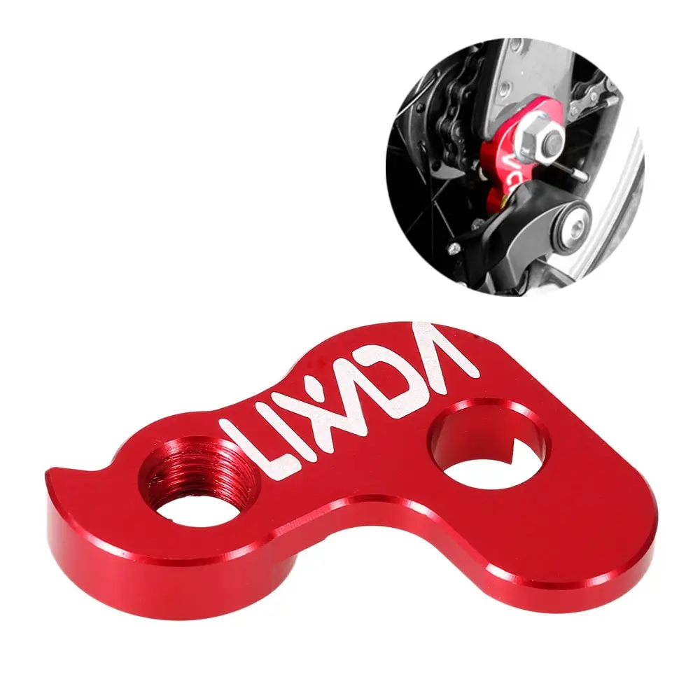 cheap Lixada Bicycle Rear Derailleur Hanger Extension Extender Bike Bicycle Cycling Frame Gear Tail Hook Extender Cycling Parts