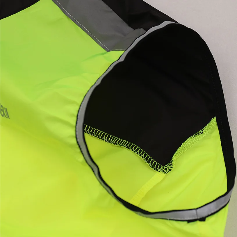 Cuzaekii Ветрозащитный Анти-УФ велосипедный жилет без рукавов MTB велосипедный жилет Светоотражающая Защитная куртка пальто Спортивная одежда на открытом воздухе
