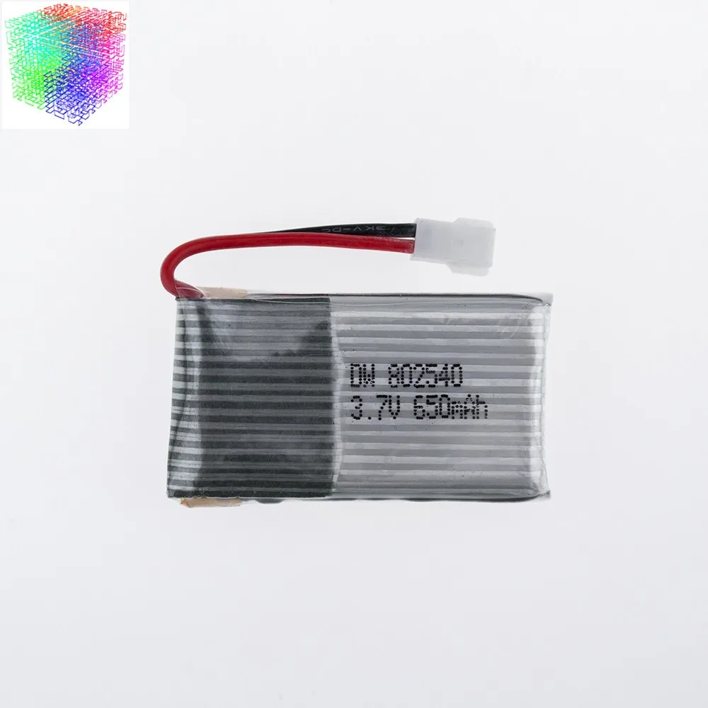 3.7V 650mah lipo battery X5C syma (4)