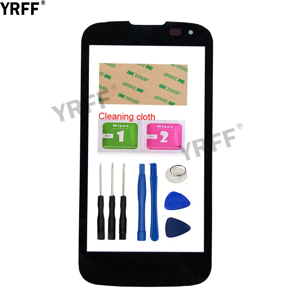 

YRFF (No Mobile Touch Screen) Outer Glass For LG K3 LTE K100 K100DS LS450 Front Panel Glass