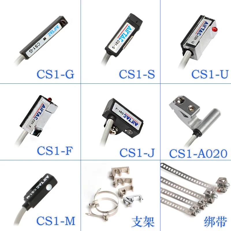 

Pneumatic Air Cylinder Magnetic Sensor CS1-M/CS1-A020 Magnetic Switch CS1-M-S10