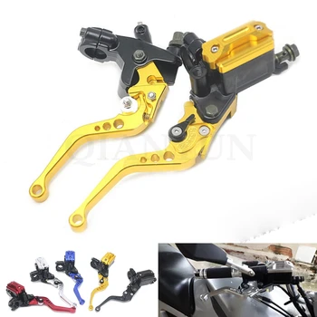

Universal 22mm Motorcycle Brake Clutch Master Cylinder Fuel Tank Pump Lever For Kawasaki Ninja 300R 300 EX300 250 250R EX250