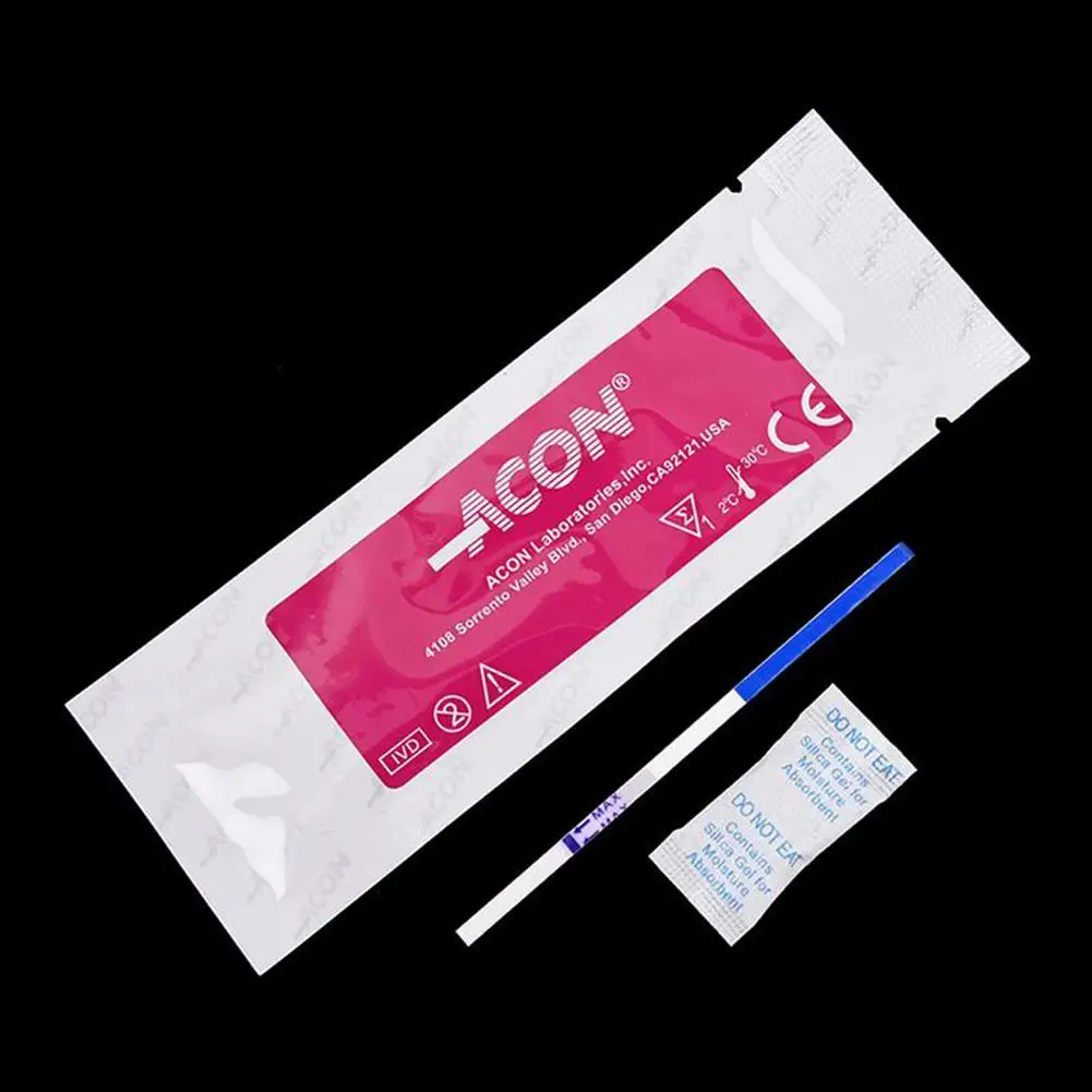 

1pcs Household PH Pregnancy Test Strip Indicator LH Test Paper For Water Saliva and Urine Testing Measuring Pregnancy Test