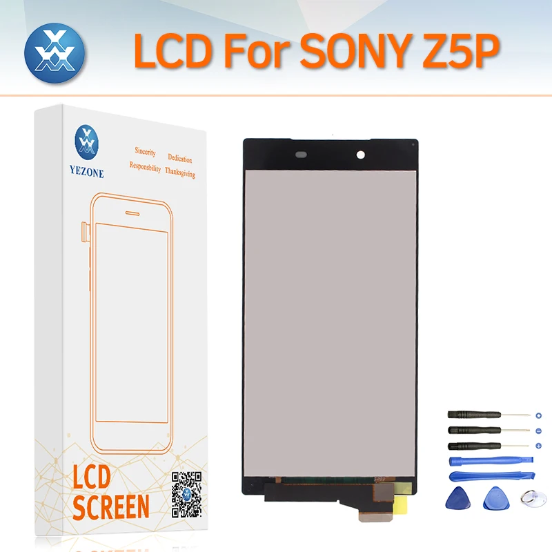 Best качество ЖК-дисплей Экран для sony Xperia Z5 Премиум плюс E6853 E6883 Дисплей Замена