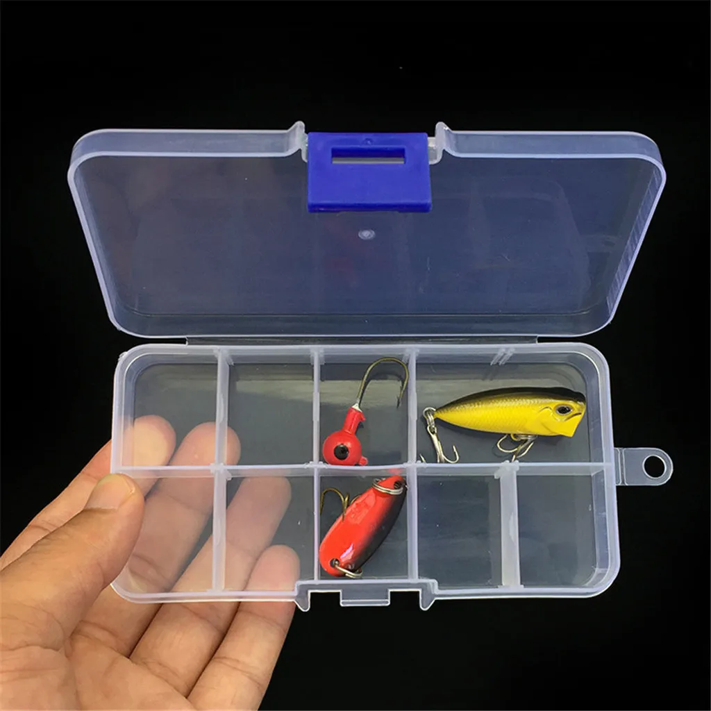 

Bait Organizer Box Fishing Lures Case Tackle Storage Fisher Gear Bulk New Compartment Fishing Tool Tackle Sorting Box for Pesca