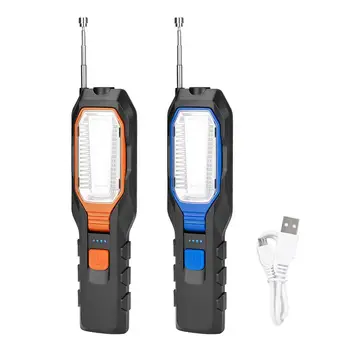 

Portable 4 Mode COB Flashlight Torch USB Rechargeable LED Work Light Magnetic COB Lanterna Hanging Hook Lamp For Outdoor Camping