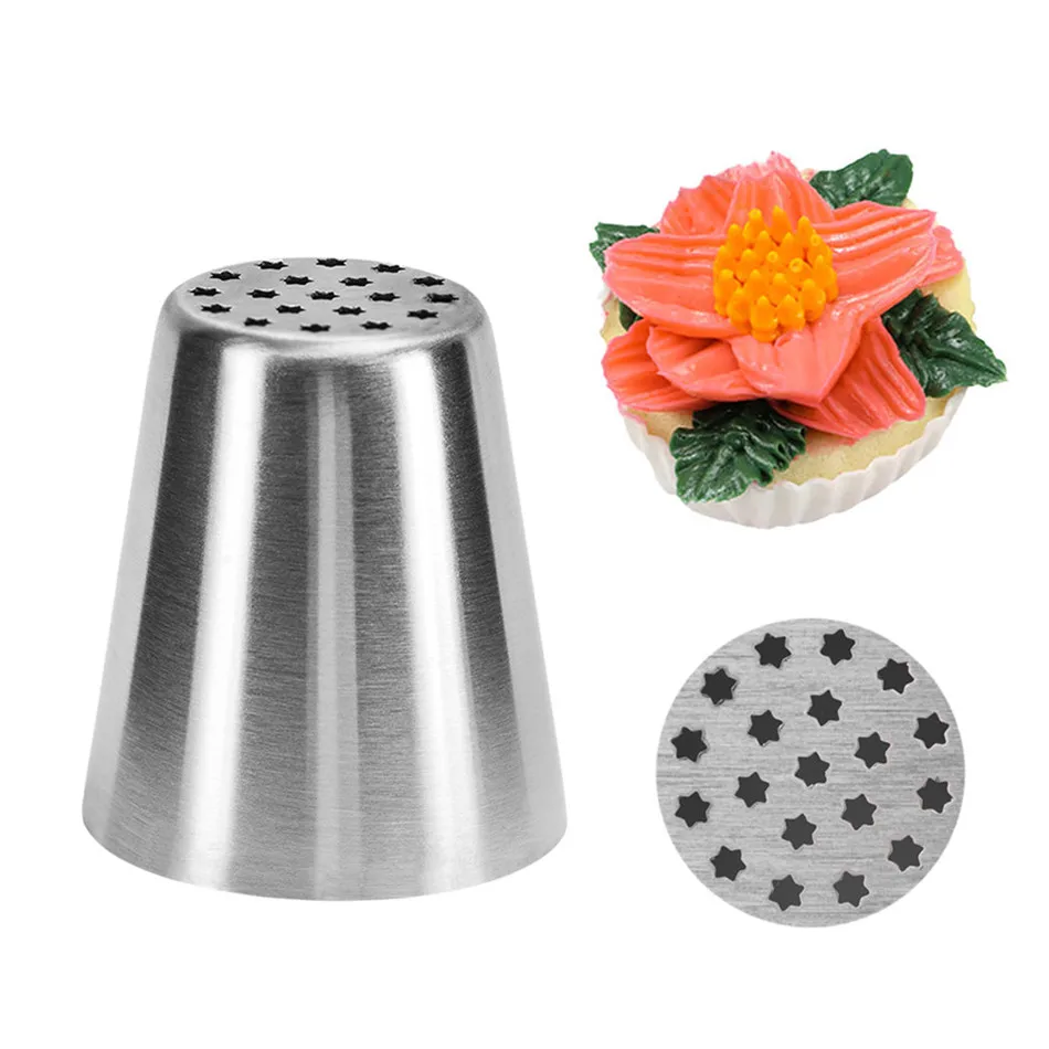 

Cake Decorating Nozzles Tools 304 Stainless Steel Dessert Decorators Nozzles Flower Decoration Tools